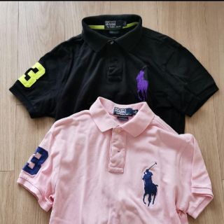 ポロラルフローレン(POLO RALPH LAUREN)の【2枚セット】ラルフローレン ポロシャツ  Sサイズ 170(ポロシャツ)