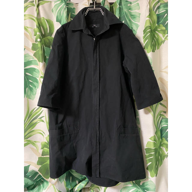 ヨウジヤマモト ビックオーバーZIP仕様シャツジャケット-