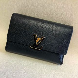 ルイヴィトン(LOUIS VUITTON)のLOUIS VUITTON ポルトフォイユ・カプシーヌ コンパクト(財布)