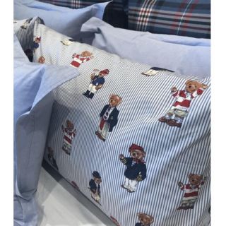 ラルフローレン(Ralph Lauren)のポロベア　ピローケース　新品(シーツ/カバー)