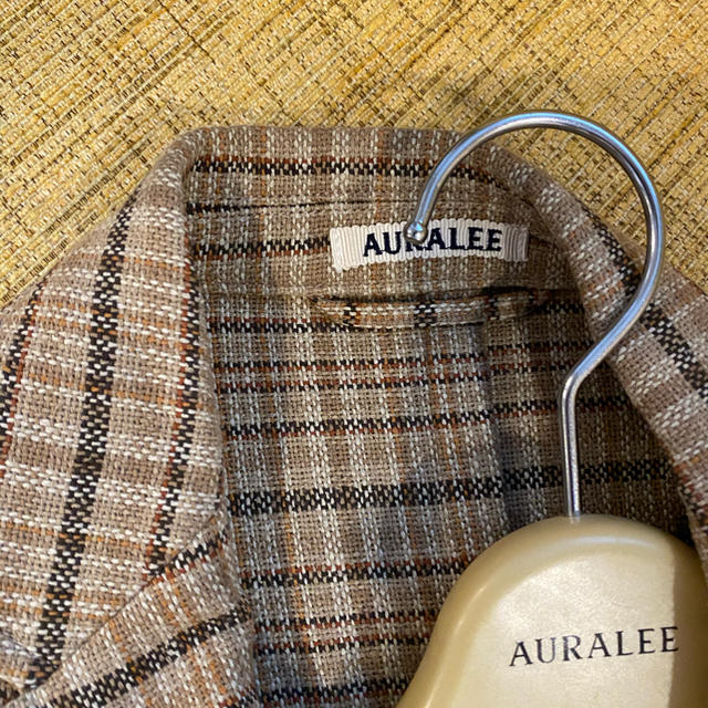 AURALEE(オーラリー)のlinen silk tweed jacket メンズのジャケット/アウター(テーラードジャケット)の商品写真