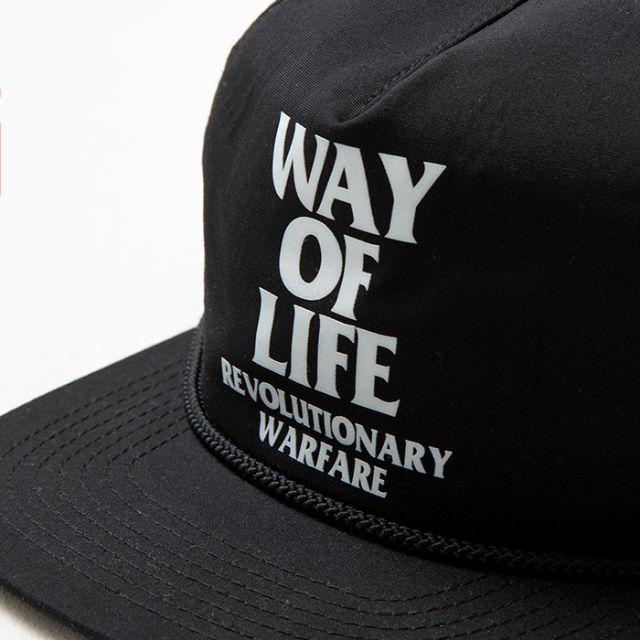 【新作】RATS SOUVENIR CAP "WAY OF LIFE"