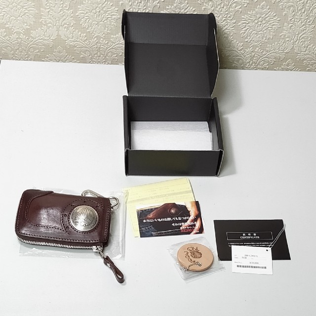 REDMOON(レッドムーン)のレッドムーンレザーキーケース　BB-LZKC-L 色 SCB メンズのファッション小物(キーケース)の商品写真