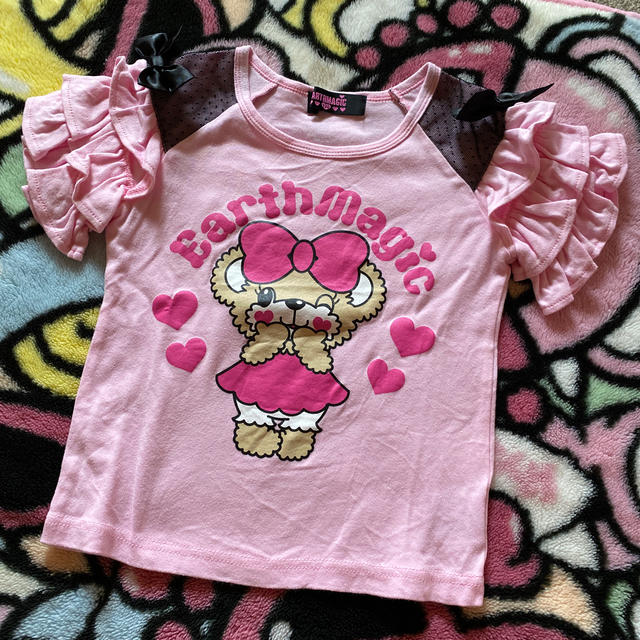 EARTHMAGIC(アースマジック)の専用♥ᵕ̈* キッズ/ベビー/マタニティのキッズ服女の子用(90cm~)(Tシャツ/カットソー)の商品写真