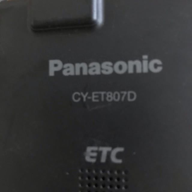 Panasonic(パナソニック)のパナソニック  Panasonic CY-ET807D  ETC 普通車対応 自動車/バイクの自動車(ETC)の商品写真