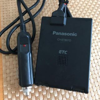 パナソニック(Panasonic)のパナソニック  Panasonic CY-ET807D  ETC 普通車対応(ETC)