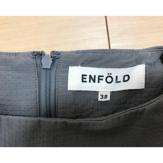ENFOLD(エンフォルド)の♦︎ENFOLD♦︎コクーンワンピースエンフォルドゥーズィエムクラス レディースのワンピース(ひざ丈ワンピース)の商品写真