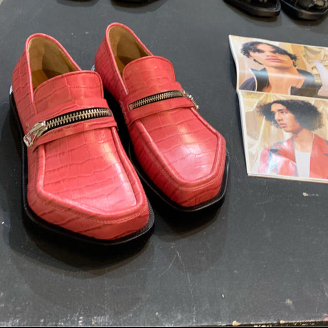 JOHN LAWRENCE SULLIVAN - MAGLIANO 20SS MONSTER LOAFER ZIPPED PINK