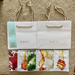 ハッチ(HACCI)のHACCIショッパー&ヘアケアトライアル(ショップ袋)