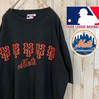 ニューエラー(NEW ERA)のMLB ニューヨーク　メッツ　ロゴマーク　ストリートスタイル　半袖　Tシャツ(Tシャツ/カットソー(半袖/袖なし))