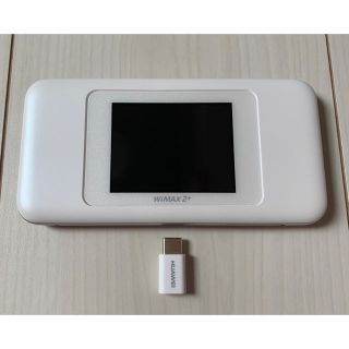 エーユー(au)のSpeed Wi-Fi NEXT W06 Wi-Fiルーターau(PC周辺機器)