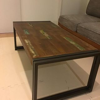 【riku様専用】FERUM INDUSTRIAL COFFEE TABLE(ローテーブル)