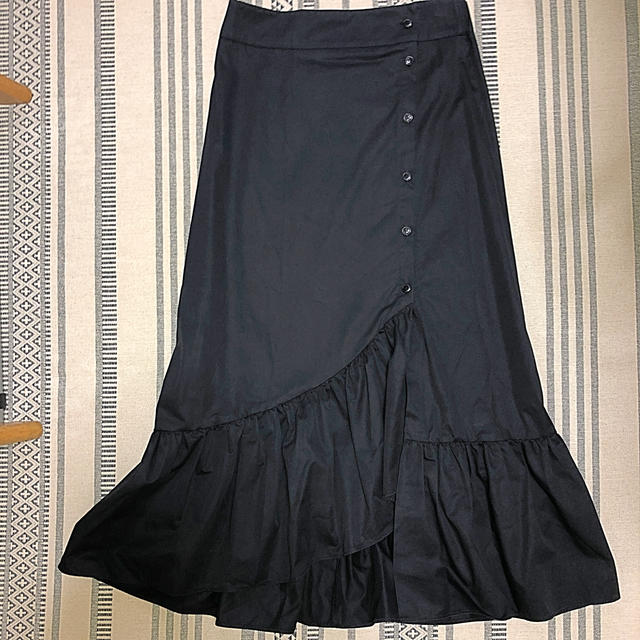 ZARA(ザラ)のZARA アシンメトリー フリル スカート レディースのスカート(ロングスカート)の商品写真
