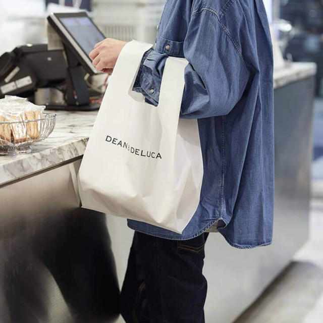 DEAN & DELUCA(ディーンアンドデルーカ)の【新品未使用】DEAN&DELUCA ディーン&デルーカ　ミニマムエコバッグ レディースのバッグ(エコバッグ)の商品写真