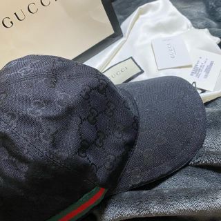 グッチ(Gucci)のGUCCI グッチ GGキャンバス ベースボール キャップ(キャップ)