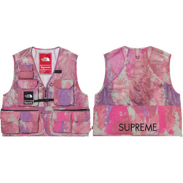 Supreme(シュプリーム)のM Multicolor Supreme North Cargo Vest メンズのジャケット/アウター(その他)の商品写真