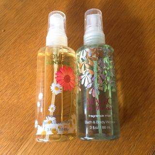 バスアンドボディーワークス(Bath & Body Works)のBath&Body Works フレグランスミスト 2本セット(香水(女性用))