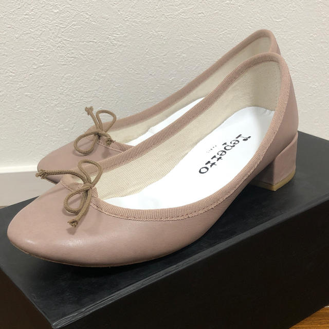 repetto★レペット 3cm ヒール バレエシューズ