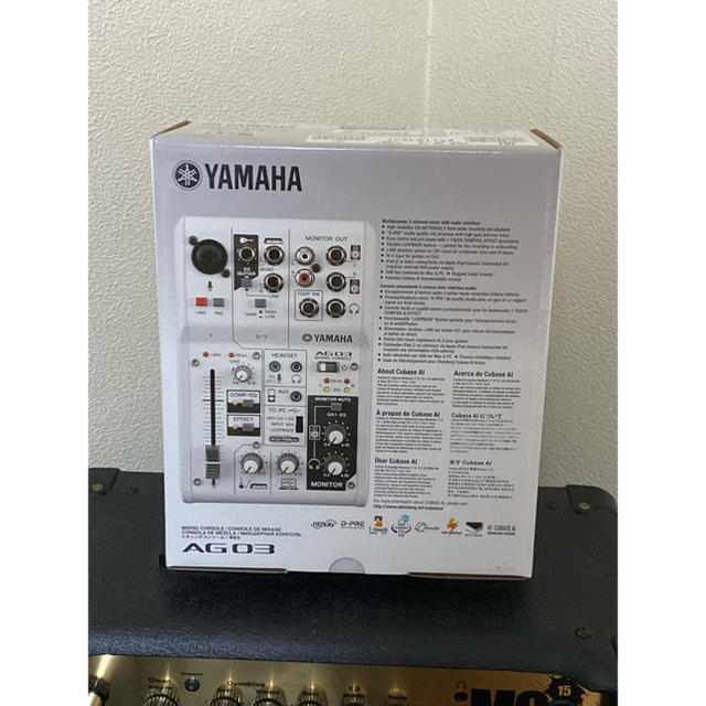 新品【送料無料】YAMAHA AG03 新品未開封【即発送！】インターフェイス 1