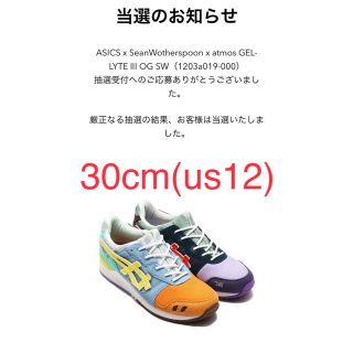 アシックス(asics)のASICS x SeanWotherspoon x atmos GEL-LYTE(スニーカー)