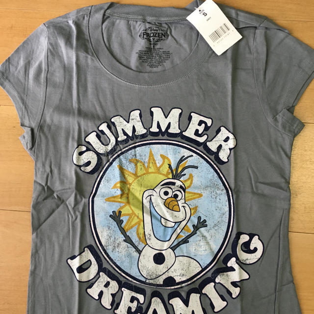 Disney(ディズニー)のノースリーブTシャツアナと雪の女王　Mサイズ新品未使用 レディースのトップス(Tシャツ(半袖/袖なし))の商品写真