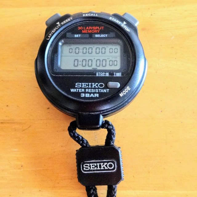 SEIKO セイコー ストップウォッチ S031-4000 純正ケース付の通販 SEIKO セイコー ストップウォッチ S031-4000 純正ケース付の通販
