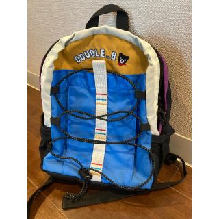 ダブルビー(DOUBLE.B)の美品　ダブルビー　Double_b リュック　1〜3歳用　Sサイズ(リュックサック)