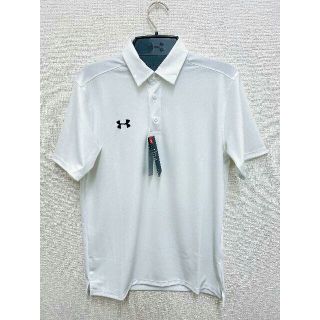 アンダーアーマー(UNDER ARMOUR)のアンダーアーマー  半袖 ポロシャツ 1314092 100 ホワイト XS(ポロシャツ)