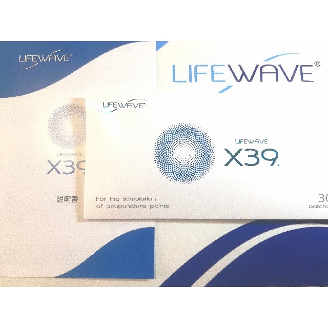 [説明書付・定価19250円] ライフウェーブ LifeWave X39 30枚の通販 by かわいい奥様's shop｜ラクマ