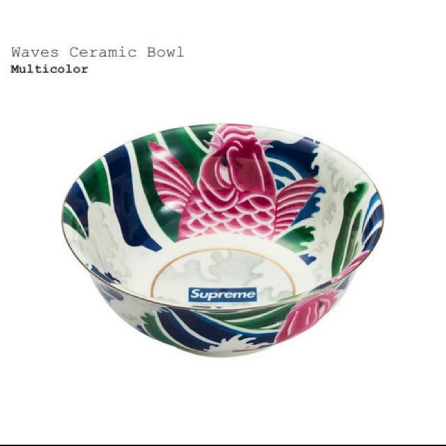 新品 supreme Waves Ceramic BowlCOLORSTYLE