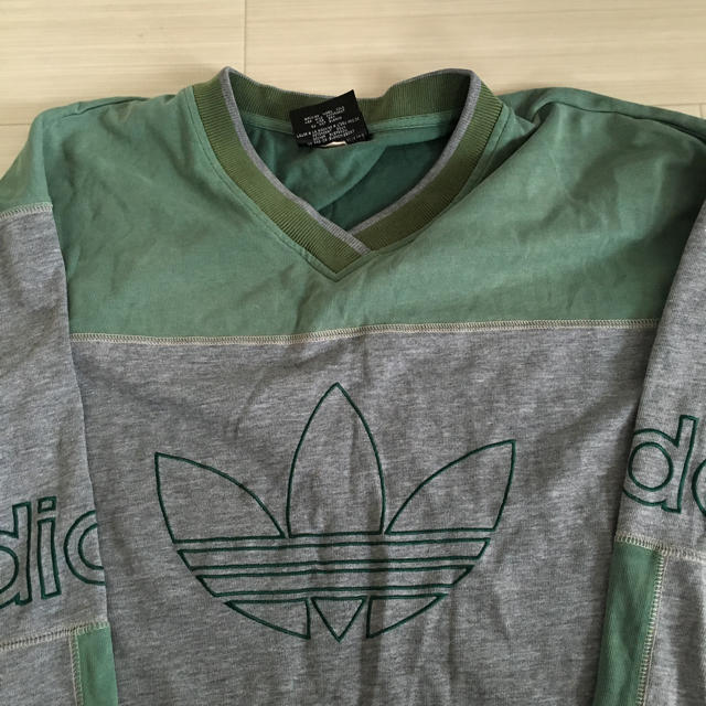 adidas(アディダス)のUSED adidas ラグランTEE メンズのトップス(Tシャツ/カットソー(七分/長袖))の商品写真