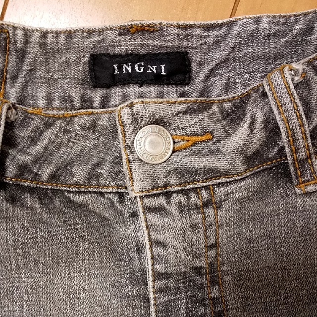 INGNI(イング)のINGNI☆デニムミニスカート グレーMサイズ レディースのスカート(ミニスカート)の商品写真