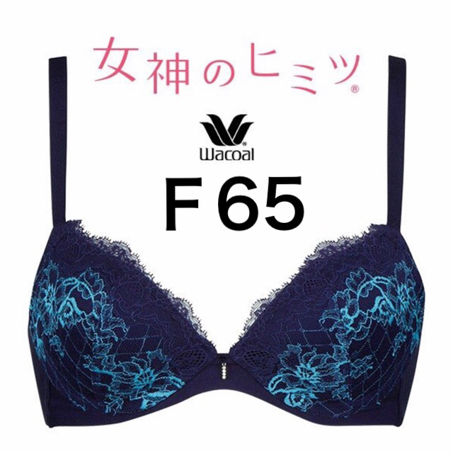 F65◎ワコール◎女神のヒミツ BRB416シリーズ ブラジャー単品 紺