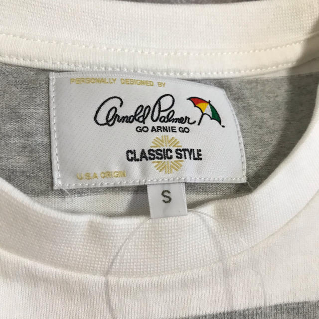 Arnold Palmer(アーノルドパーマー)のアーノルドパーマ　ボーダーＴ レディースのトップス(Tシャツ(半袖/袖なし))の商品写真