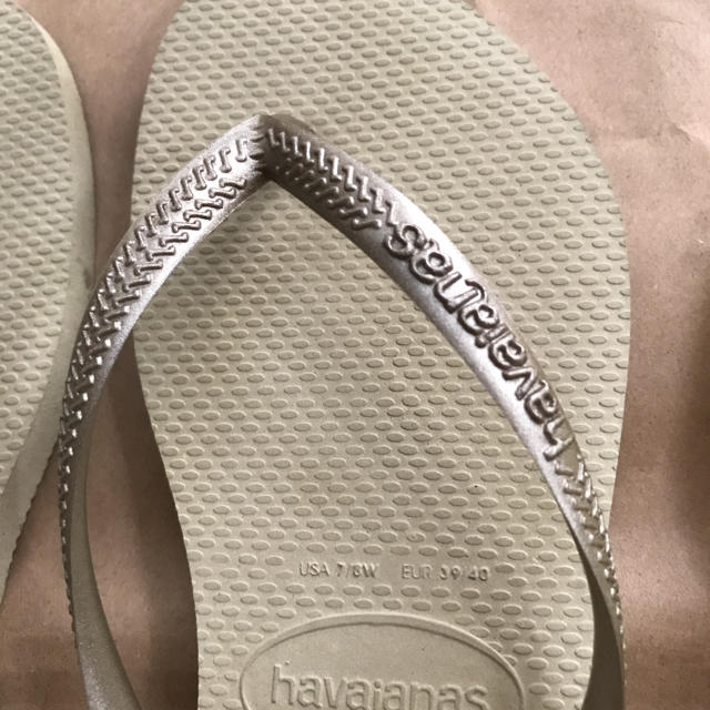 havaianas(ハワイアナス)のハワイアナスビーチサンダル37-38 レディースの靴/シューズ(ビーチサンダル)の商品写真