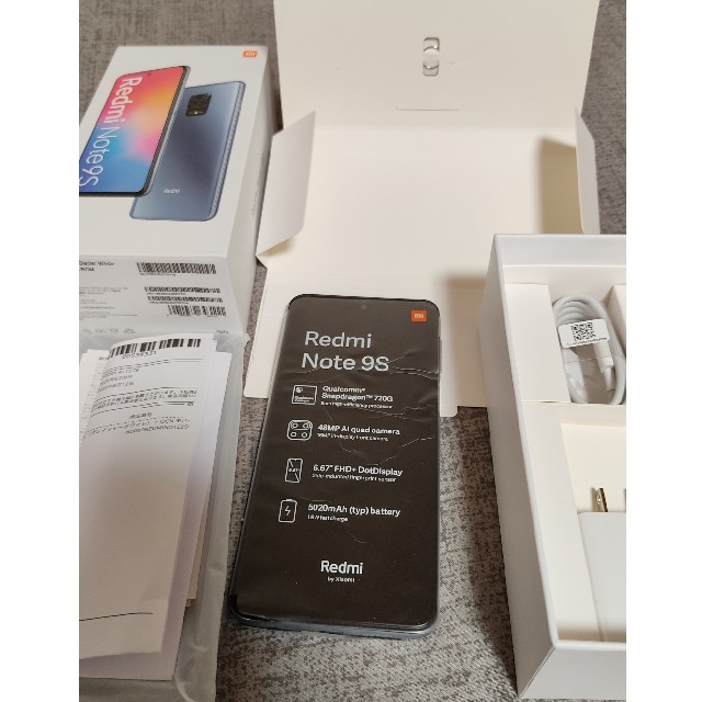 美品 Xiaomi Redmi Note 9S 国内版 64GB/4GB