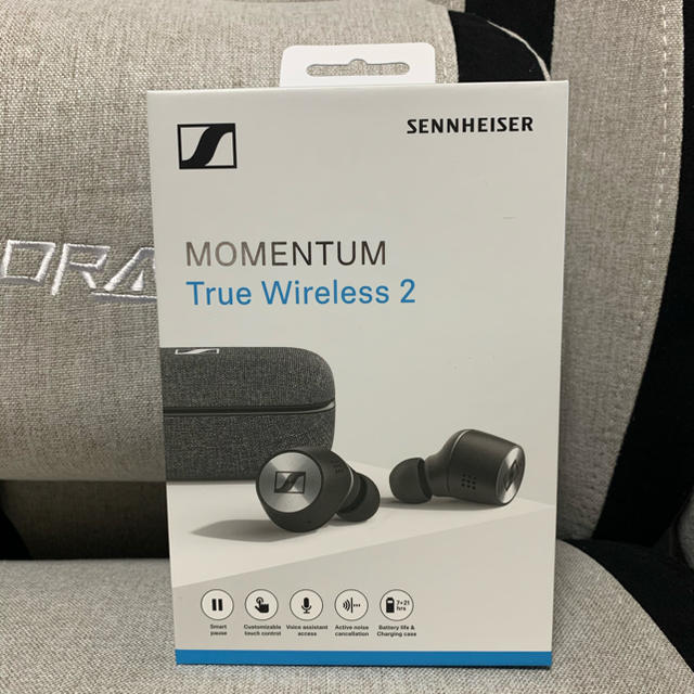 SENNHEISER(ゼンハイザー)のSENNHEISER MOMENTUM True Wireless 2 スマホ/家電/カメラのオーディオ機器(ヘッドフォン/イヤフォン)の商品写真