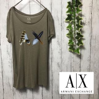 アルマーニエクスチェンジ(ARMANI EXCHANGE)のarmani exchange アルマーニエクスチェンジ　カットソー　ロゴ(Tシャツ(半袖/袖なし))