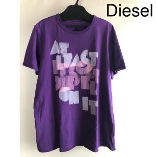 ディーゼル(DIESEL)のディーゼル/Tシャツ/プリント/パープル(Tシャツ(半袖/袖なし))