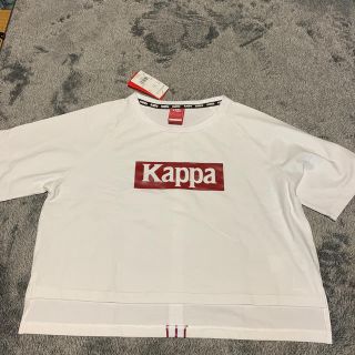 カッパ(Kappa)の新品　kappa レディースTシャツ　Lサイズ(Tシャツ(半袖/袖なし))