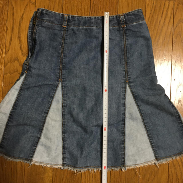 GAP Kids(ギャップキッズ)のGAPデニムスカートパンツ(130) キッズ/ベビー/マタニティのキッズ服女の子用(90cm~)(スカート)の商品写真