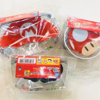 バンダイ(BANDAI)の【マリオ一番くじ】Ｅ賞３個セット(キャラクターグッズ)