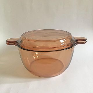 パイレックス(Pyrex)のフランス VISION ビジョン 2.5L ガラス 両手鍋 コーニング  (鍋/フライパン)