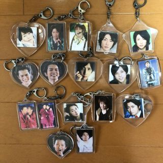 アラシ(嵐)の嵐キーホルダー(男性アイドル)