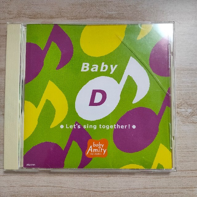 子供英会話教室 アミティのCD『Baby D - Let's sing toge エンタメ/ホビーのCD(キッズ/ファミリー)の商品写真