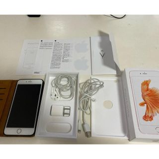 アップル(Apple)のiphone6s plus ローズゴールド　16GB(スマートフォン本体)