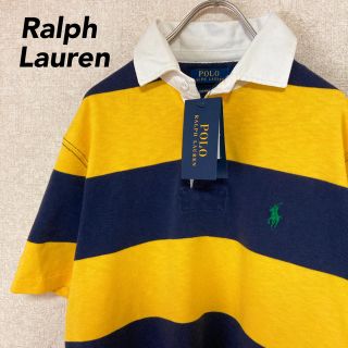 ラルフローレン(Ralph Lauren)の新品 ラルフローレン 半袖 ポロシャツ ボーダー メンズ レディース S M(ポロシャツ)