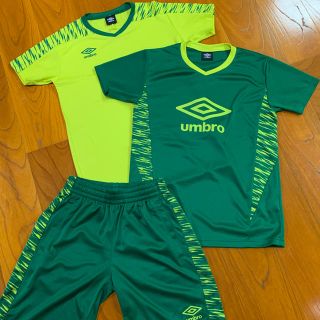 アンブロ(UMBRO)のアンブロUMBRO 160cm  上下セット＋Ｔシャツ（3点セット）　新品未使用(Tシャツ/カットソー)