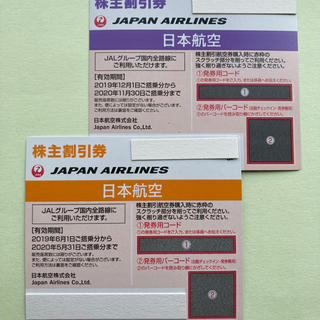 ジャル(ニホンコウクウ)(JAL(日本航空))の日本航空　JAL 株主優待券(その他)