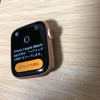 アップルウォッチ(Apple Watch)のSAYAKA0630様専用　AppleWatch series4 40 gold(その他)
